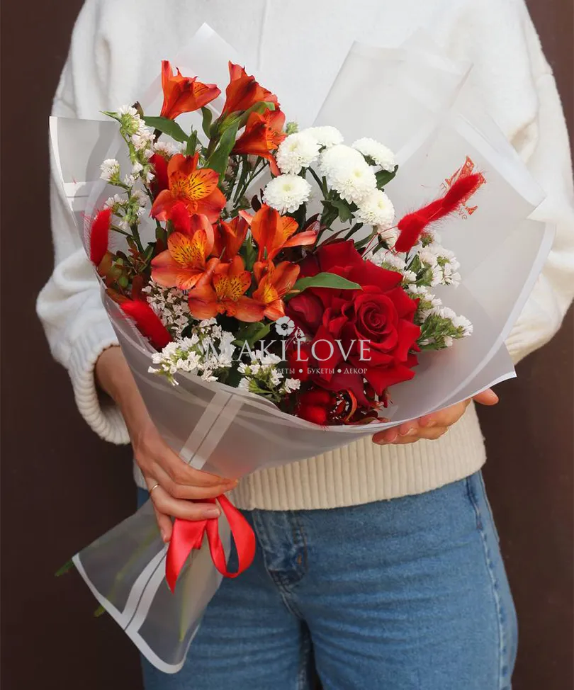 Букет «Теплые объятия» 