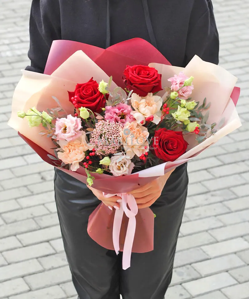 Букет «Мотив любви»