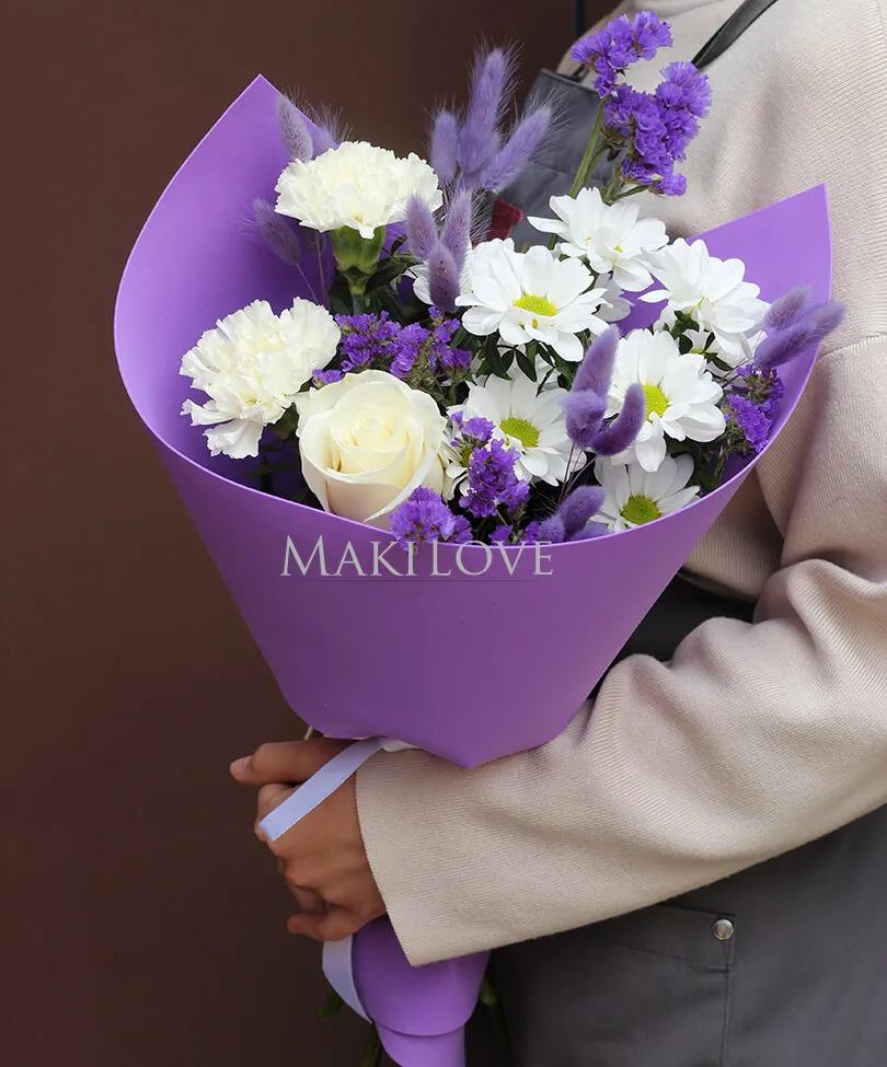 Букет «Сиреневый туман»