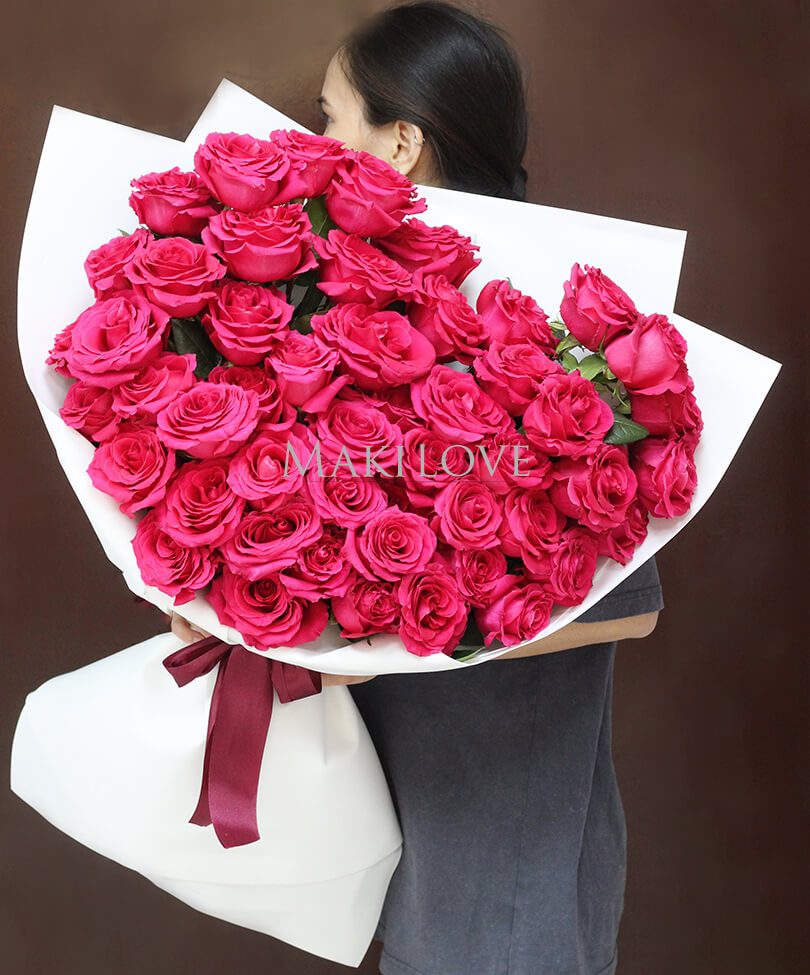 Букет 51 роз «Моей любимой!»