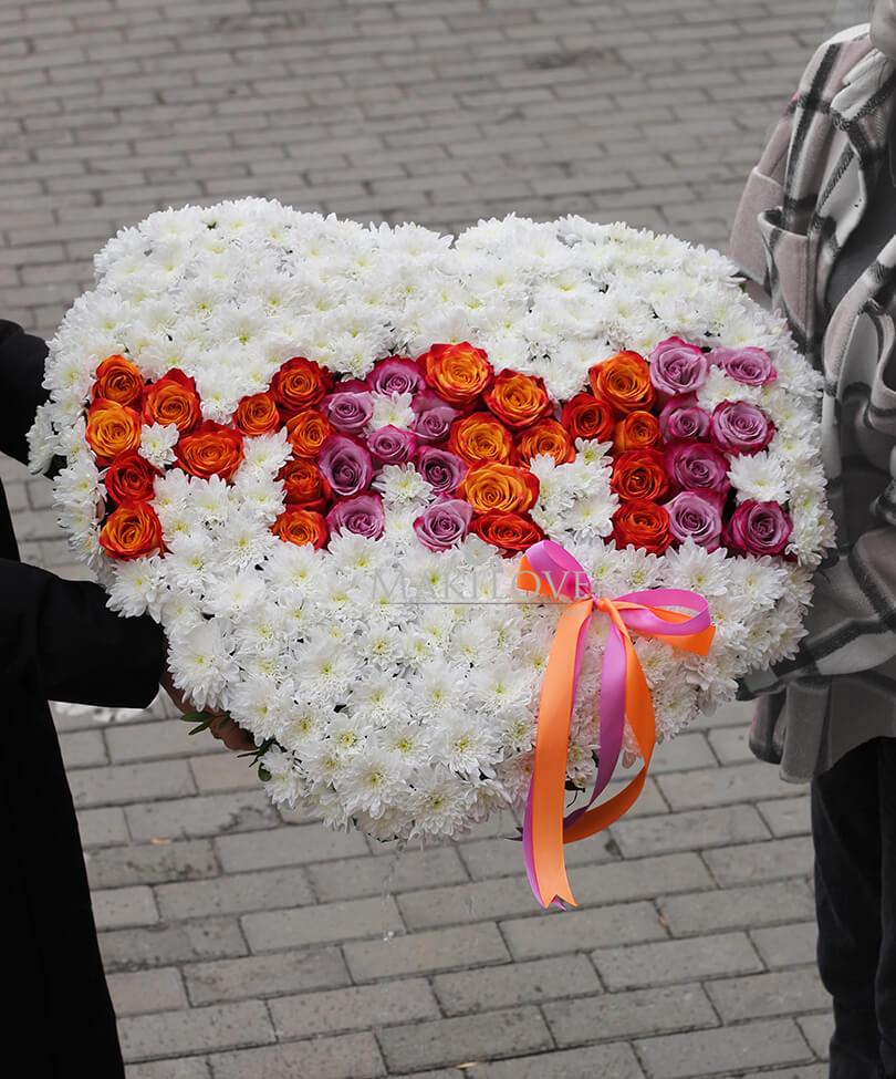 Композиция «Сердце для мамы»