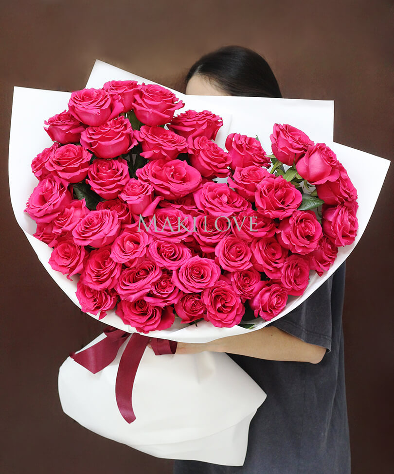 Букет 51 роз «Моей любимой!»