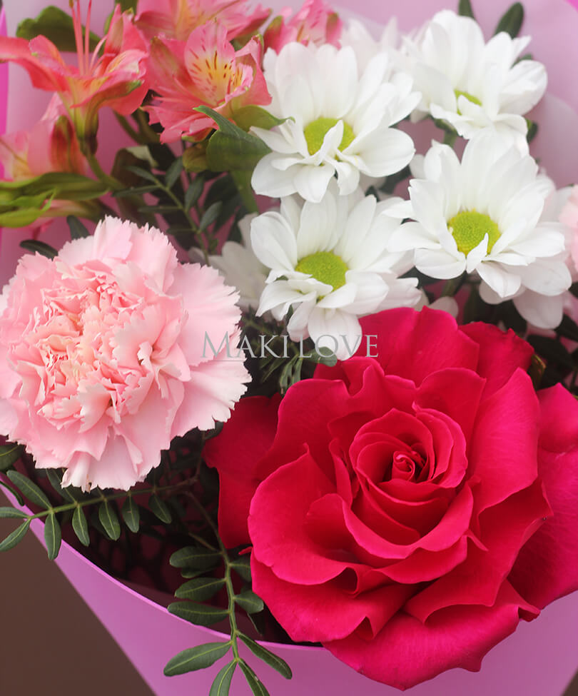 Букет «Ягодка-малинка»