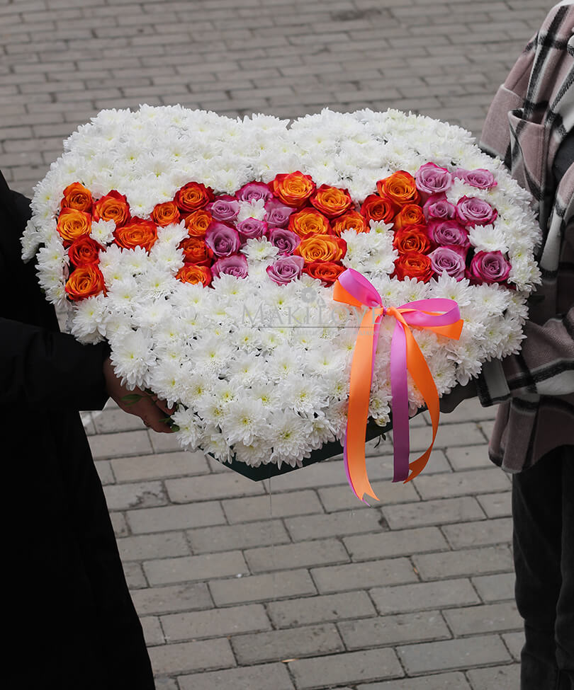 Композиция «Сердце для мамы»