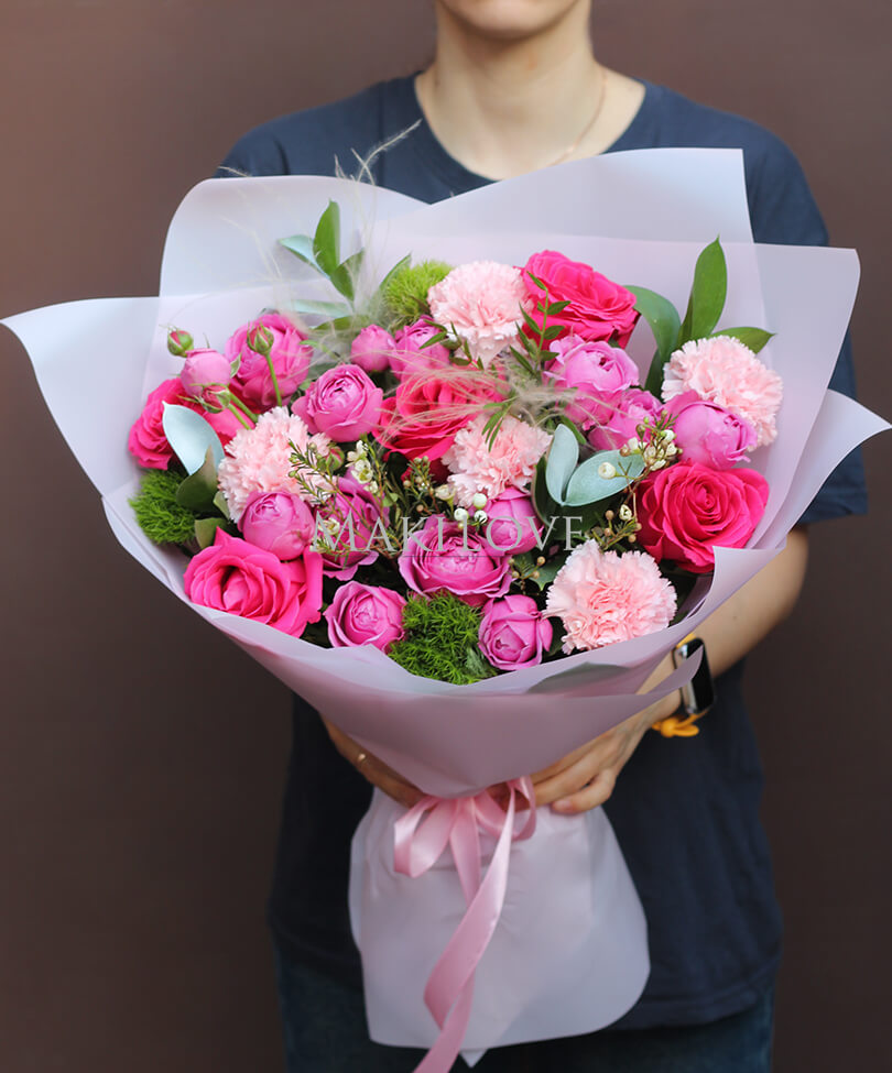 Яркий букет "Вихрь цвета"