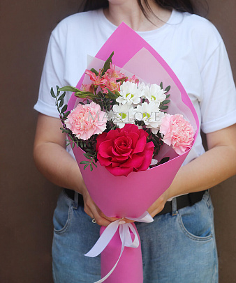 Букет «Ягодка-малинка»