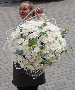 Букет хризантем «Мелодия души»