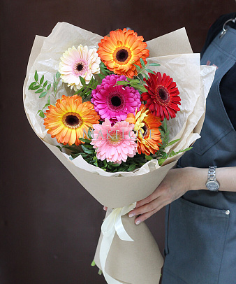 Букет из 7 гербер