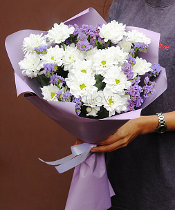 Букет хризантем «Доброе утро!»