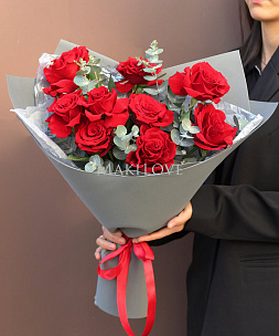 Букет «Красный закат»