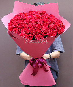 Букет из 45 роз Премиум