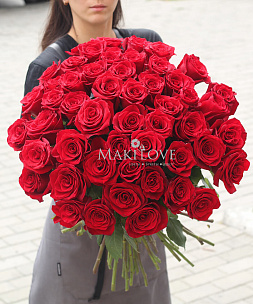 Букет 51 красная роза
