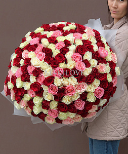 Букет из 201 розы