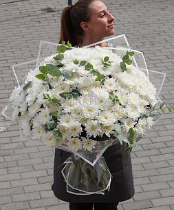 Букет хризантем «Мелодия души»