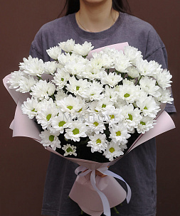 Букет из 11 хризантем