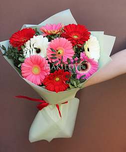 Букет из 9 гербер