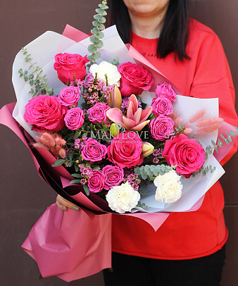 Букет «Неоновая звезда»