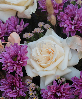 Букет «Палермо» в корзинке