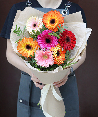 Букет из 7 гербер