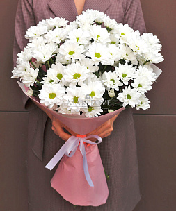 Букет из 7 хризантем