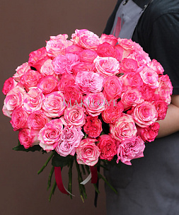 Букет 51 розовая роза